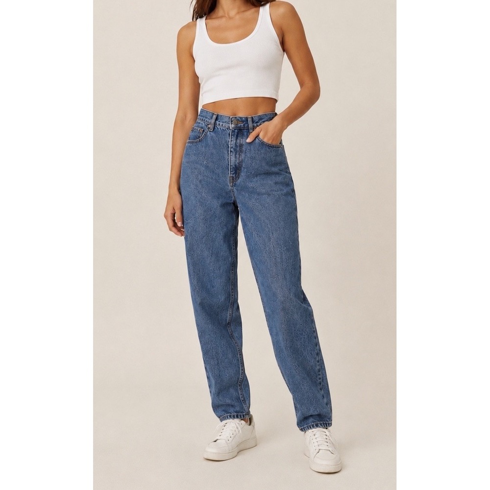 Seasons Sport Womens 90s Vtg High Rise Relaxed Fit Long Tapered Leg Jeans Sz 12